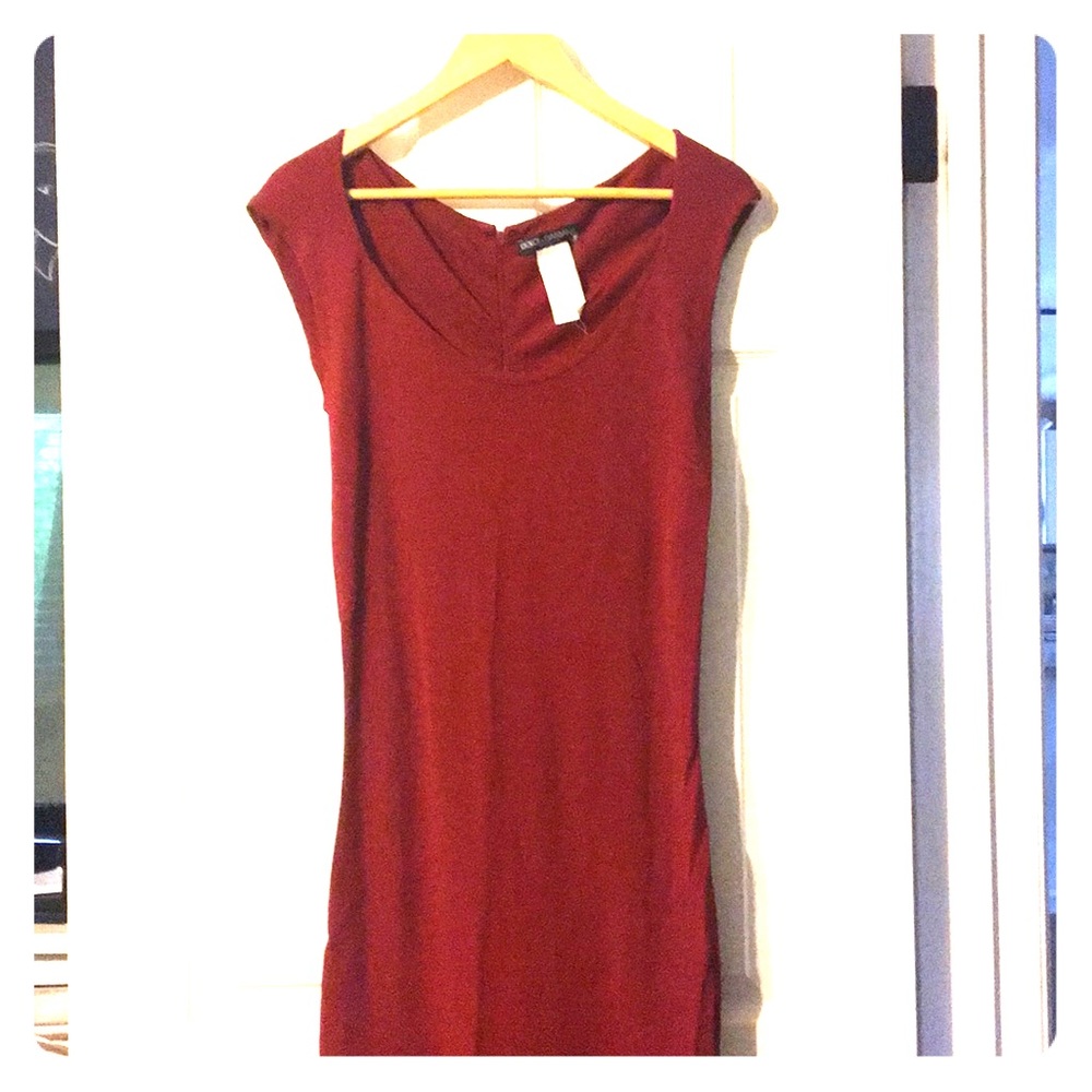 Dolce & Gabbana scarlet red midi dress